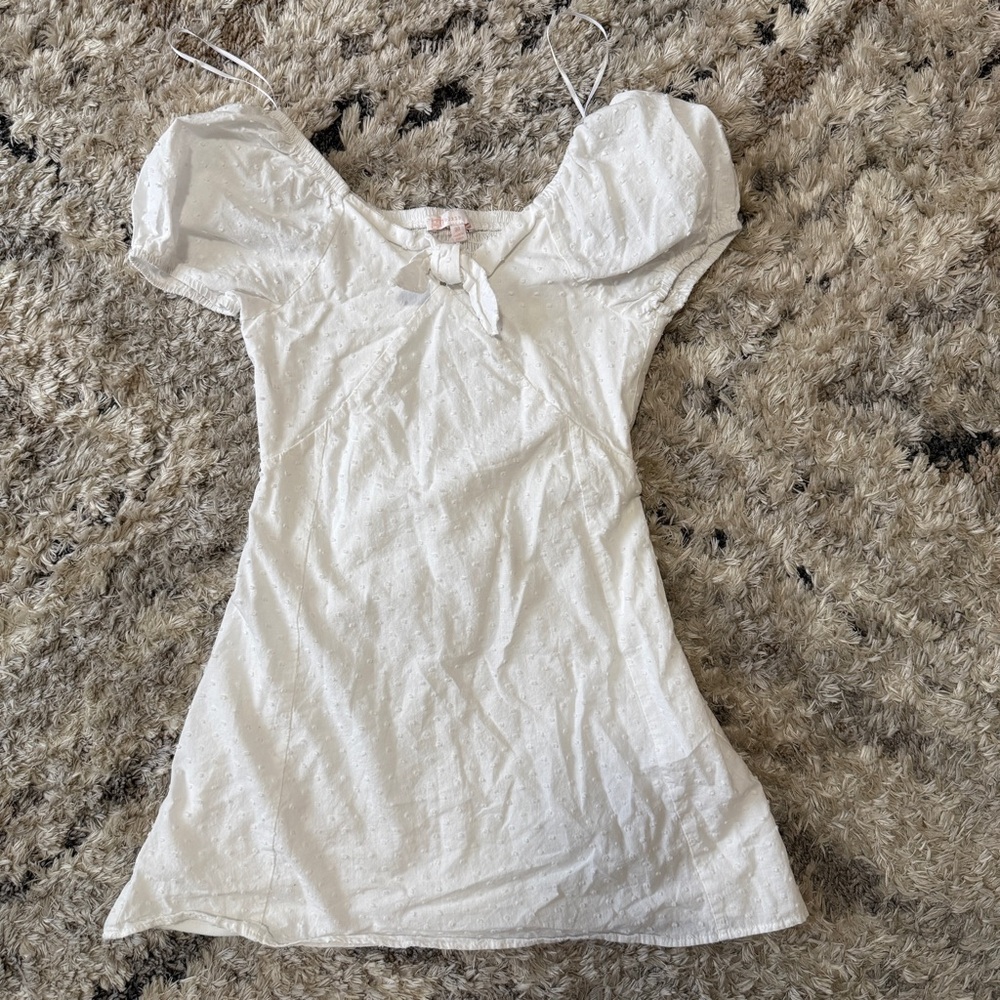 GB girls White Casual Dress